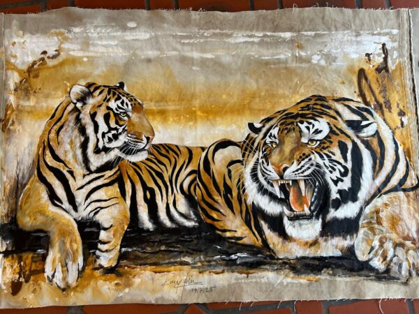 2 Tiger ocker #1